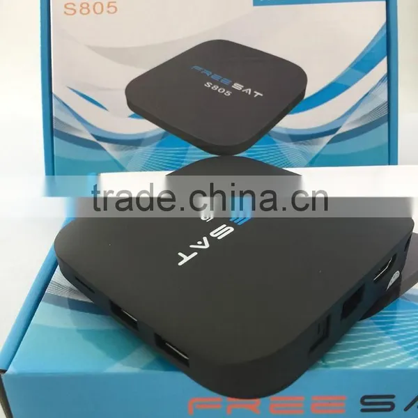 Freesat Android 4.4 Amlogic 805 1GB+8GB Cheap Internet 4K TV Box Full Kodi Pre-installed Stable OTT TV Box