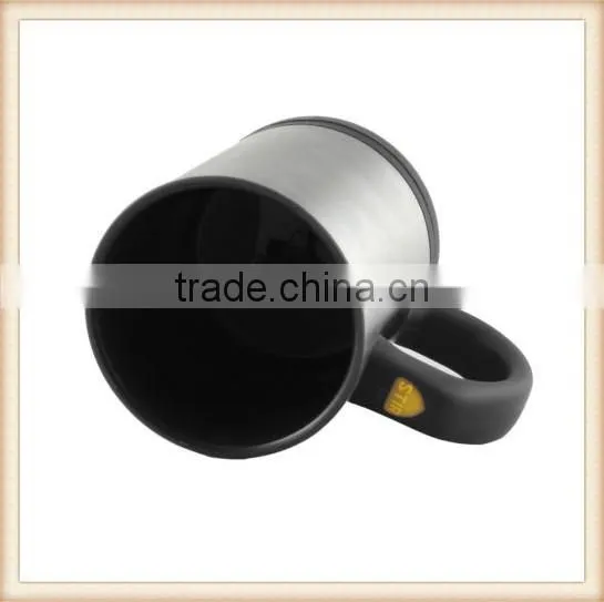 Stainless Lazy Self Stirring Mug Auto Mixing Tea Coffee Cup Office Home Gifts photo-4