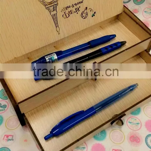 Wooden Lovely Writing Case,cute Student Pencil Case photo-3