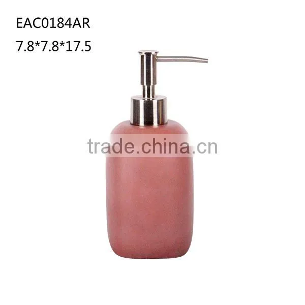 Cement Bath Room Soap/lotion/shampoo Dispenser photo-2
