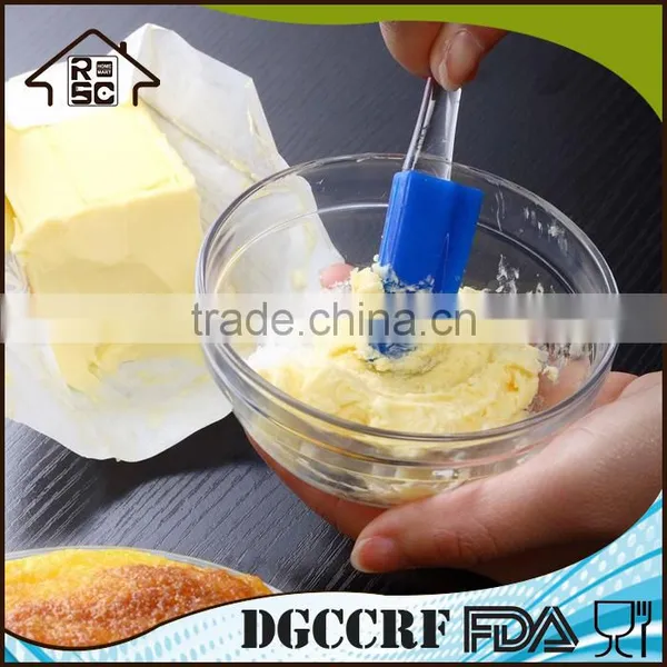 NBRSC Different Types of Kitchen Utensil Silicone Spatulas With Transparent Handle Set of 6 photo-4