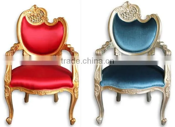 China Hot Sales Antique Style Wedding Chair for Bride and Groom photo-5