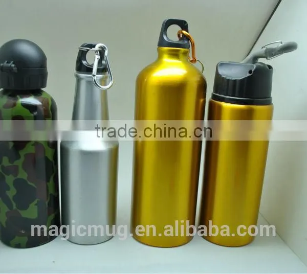 Promotional Logo Printed Aluminum Outdoor Sports Water Bottle photo-5