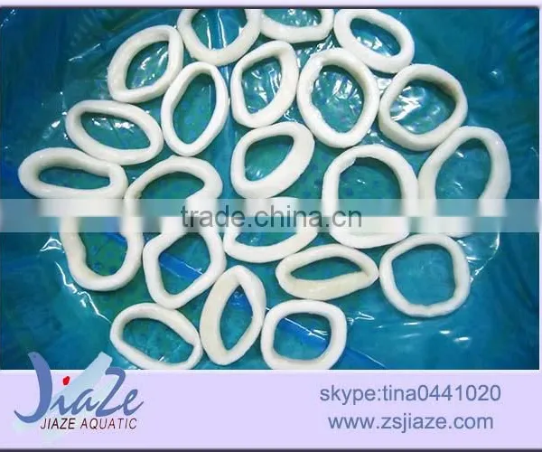 3-7cm Diameter Frozen Cooked Squid Ring