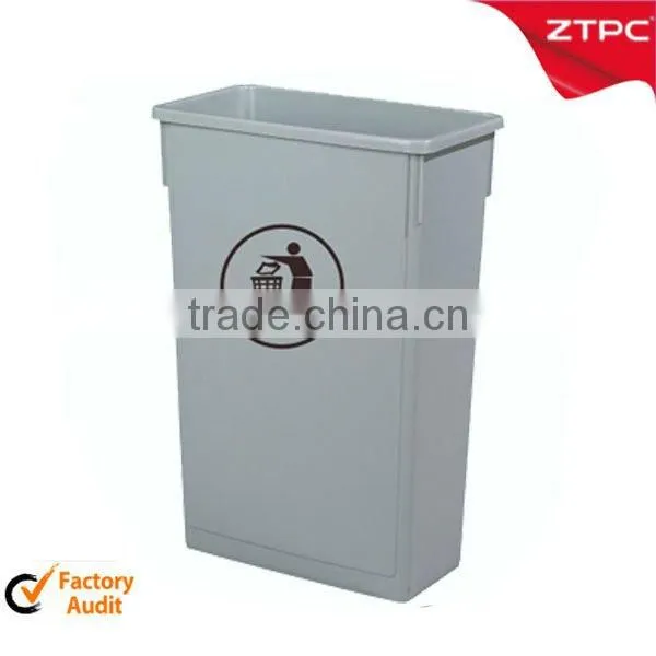 90L Trash Can Waste Bin Garbage Bin Dustbin Without Lid