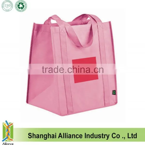 Wholesale Cheap Reusable 100gsm Nonwoven Shopping Grocery Bags photo-5