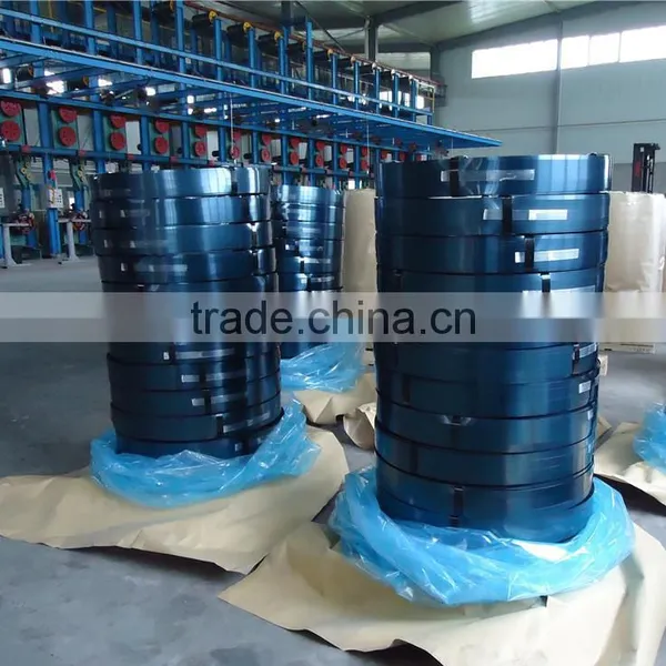 High Quality 16mm19mm32mm Black Painted Waxed Steel Strapping Mental Steel Strip photo-6