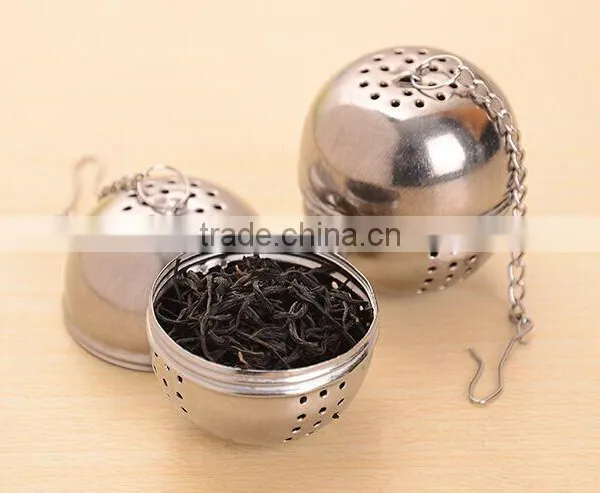 Stainless Steel Rust Resistant Mesh Tea Ball Strainer Filter Infuser photo-2