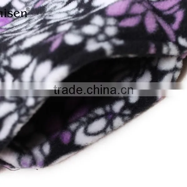 High Quality 100% Polyester Printing Ladies Fleece Sport Jacket photo-4