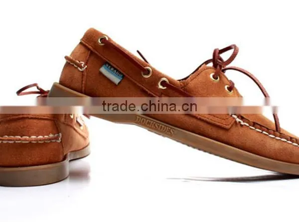 Comfort Classic Casual Driving Shoe Brand Genuine Leather Shoes Stock photo-2
