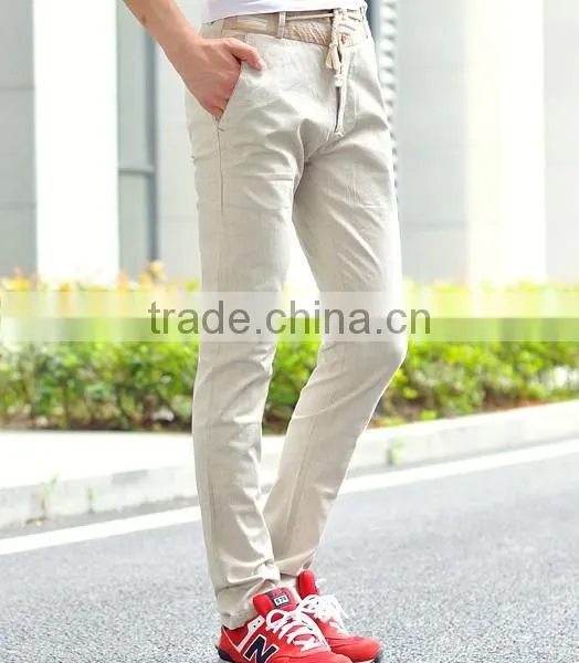 Cheap Price Plus Size Men's Linen Pants, Hot Pants Fitness China