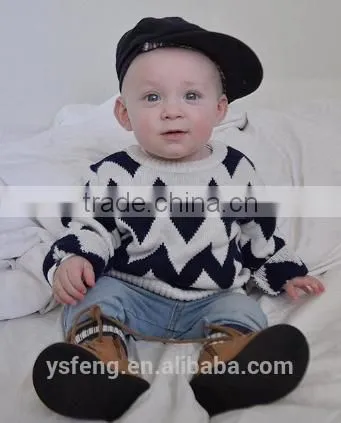 New Fashion Style Design Pullover Sweater Baby Boy Sweater photo-4