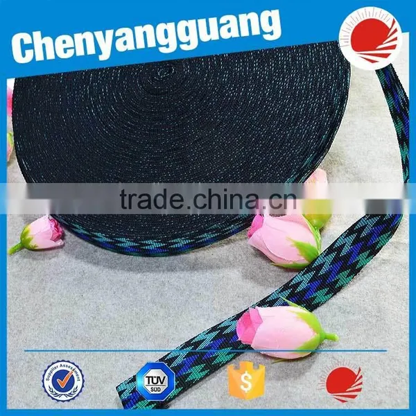 Polyester/nylon Elastic Webbing in High Quality, in Nylon 48% and Polyester 52% photo-3