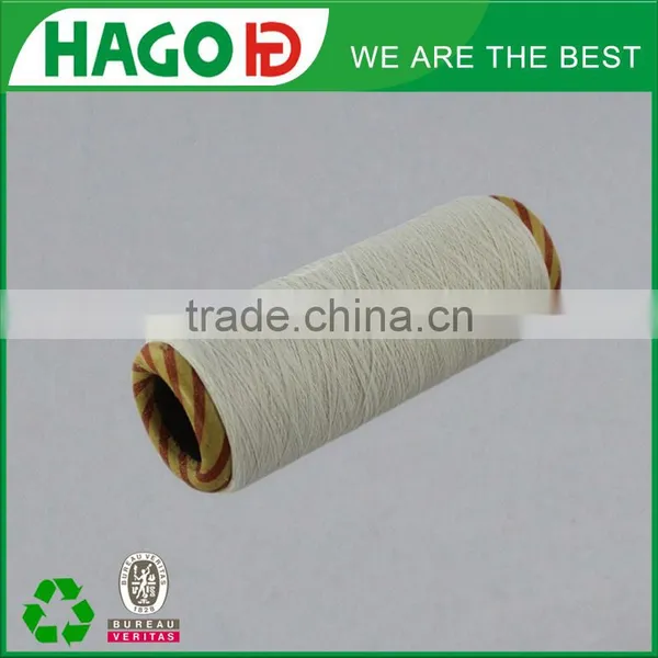 HAGO 10s/1 White Recycled Cotton Yarn for Knitted Yarn Socks Yarn on Cones photo-3