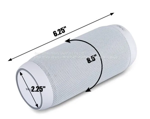 LED Stere Support TF Card FM Radio Wireless NFC Super Bass Subwoofer Sound Box Portable Speaker photo-3