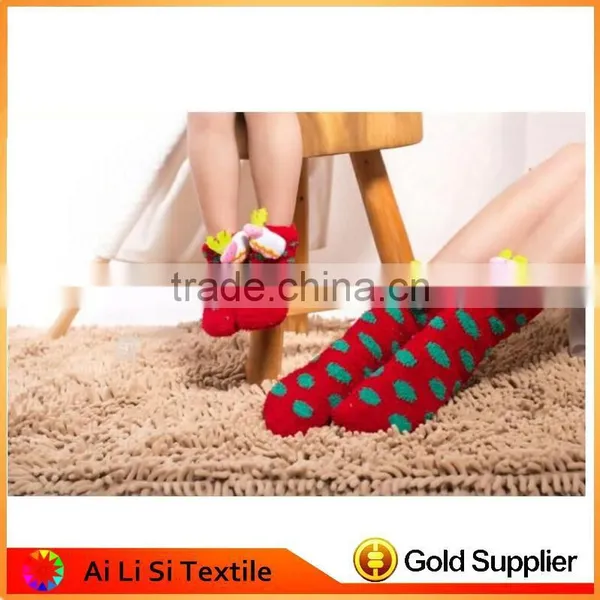 Wholesale Christmas Slipper Socks, Slipper Socks With Rubber Sole,Kids Christmas Socks photo-2