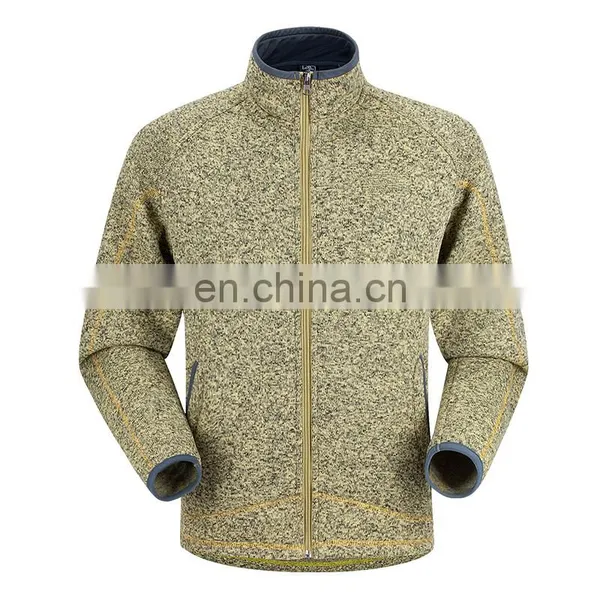 Hot Sale Running Sports Hacci Fabric Jacket For Unisex photo-3