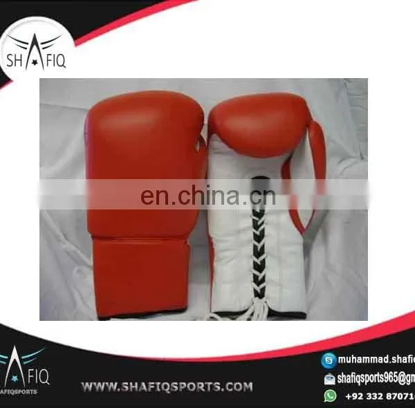 Genuine Leather Boxing Gloves/ Leather boxing glove