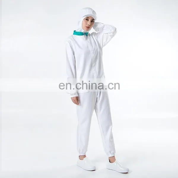 Fashion 100%Polyester White Food Factory Uniform photo-6