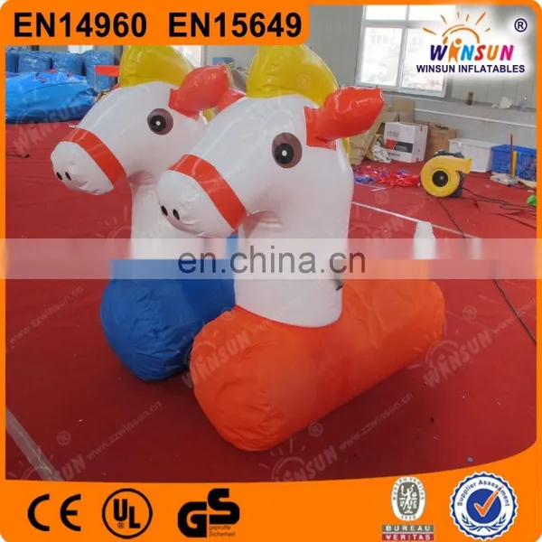 Inflatable Pony Jumping Animal Inflatable Animal Toys for Kids photo-3