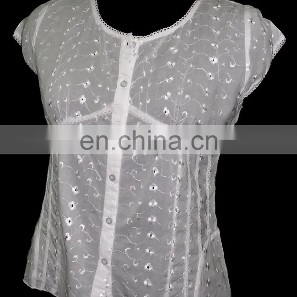 100% Polyester New Styles Ladies Shirt 2017 Latest photo-4