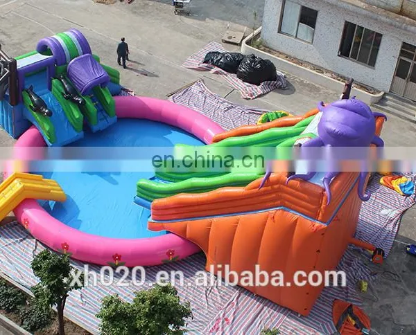 Commerical Giant Inflatable Octopus Water Slide Pool photo-5
