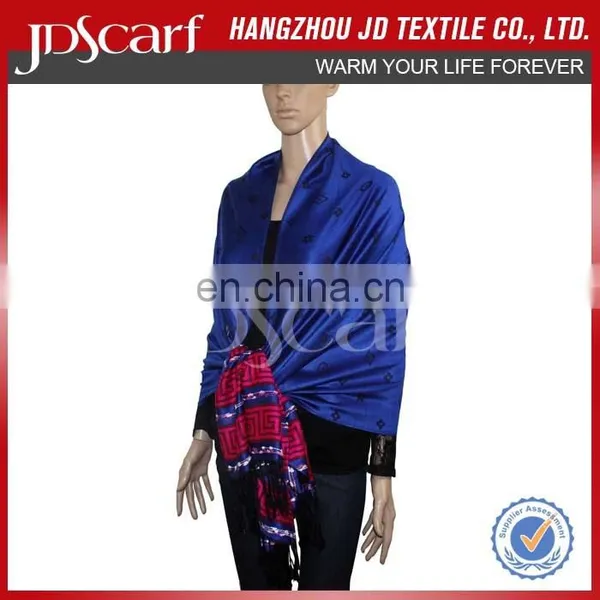 Factory Directly Pashmina Shawl in Tassel Shawl for Women photo-4