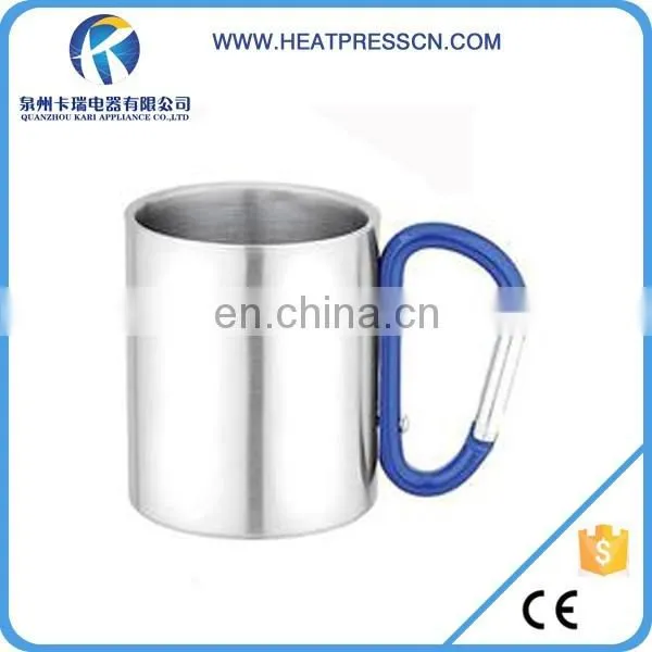 Carabiner Handle Stainless Steel Mug For Sublimation photo-4