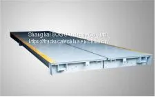Высокоточная грузовиковая весовая платформа емкостью 60 тонн для множественных случаев перегрузки и промышленного применения