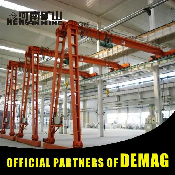 China Manufacturer Mini Mobile Goliath Gantry Crane Suppliers