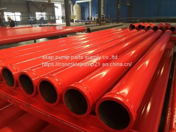 Hardened Pipe Concrete Pump Pipe,own Factory Supply With Bottom Lowest Price and Relible Quanlity.spray Painting and Baked. photo-4
