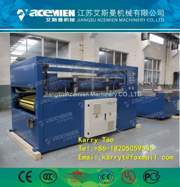 PVC/PE/PP Clapboard Production Line photo-3