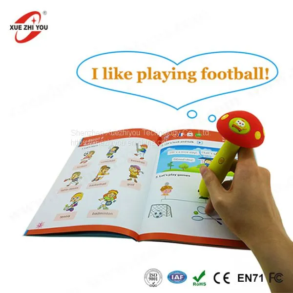 OEM Digital Pen For Children Learning Smart Reading Talking Speaking Pen With English Sound Books photo-2