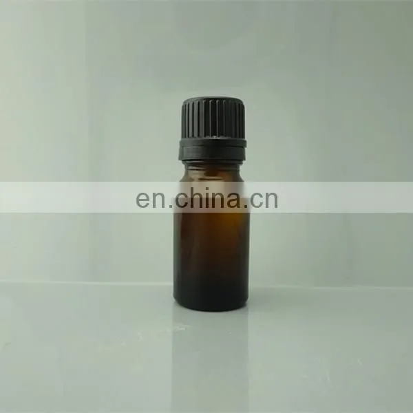 5ml Amber Glass Essential Oil Bottles With Counter Drop Oil Dropper and Black Cap photo-2