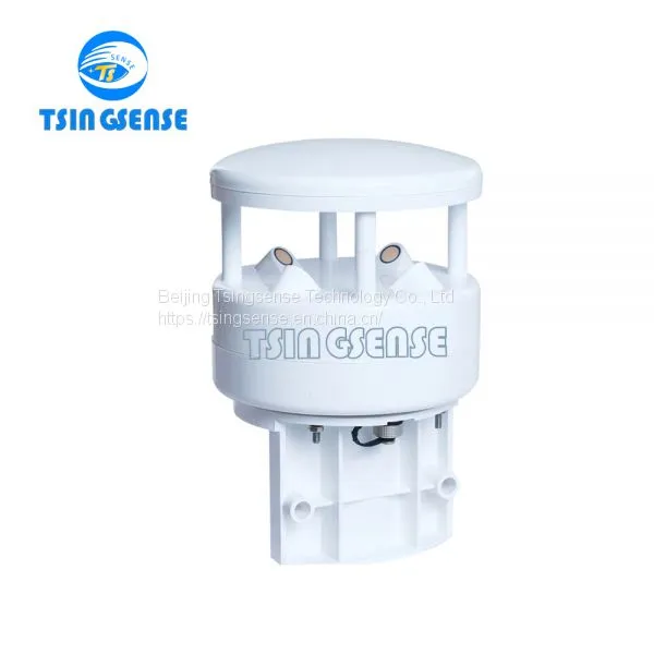 WTS200 outdoor ultrasonic wind speed and wind direction sensor integrated weather station