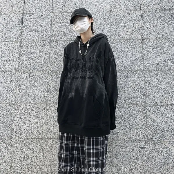 Fashionable Printed Overhead Hoodie & Sweatshirt