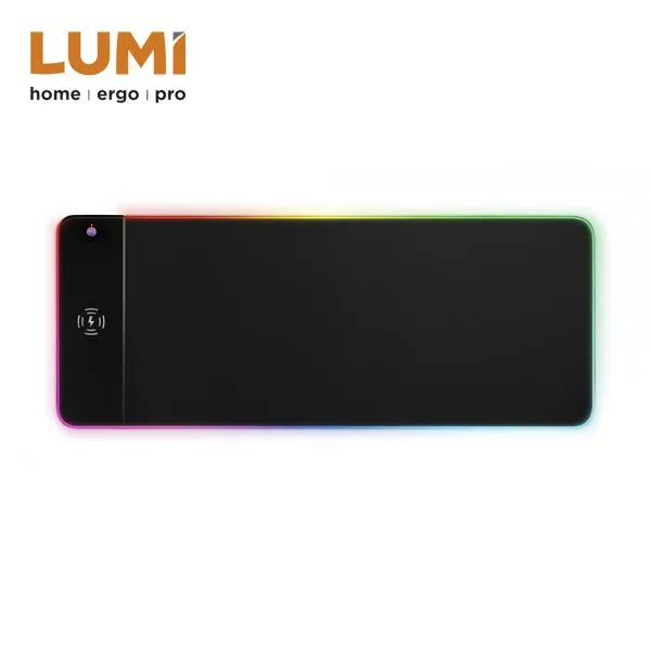 RGB Игровая подложка для мыши с беспроводной зарядкой