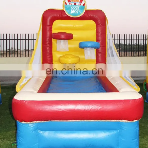 3pcs Inflatable Stalls Game Packages Active Fun Carnival Games Basketball Toss Shooting photo-6