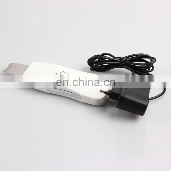 2018 Deep Clean Facial Skin Scraper Electric Ultrasonic Skin Scrubber for Beauty Whitening Facial Machine photo-3