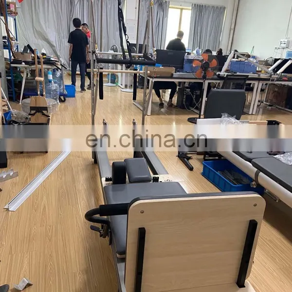 Bodybuilding With High Quality Folding Pilates Reformer Of Aluminium Reformer Pilates Aluminium Reformer With Tower photo-5
