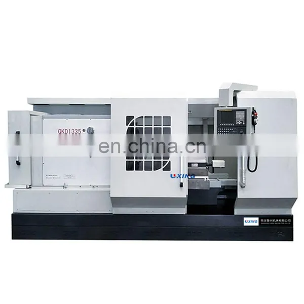 Heavy Duty Flat Bed Automatic Cnc Pipe Thread Threading Lathe Machine QK1313 for Pipes photo-3