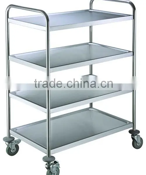 Kitchen Service Food Hand Trolley Cart With Wheels photo-4