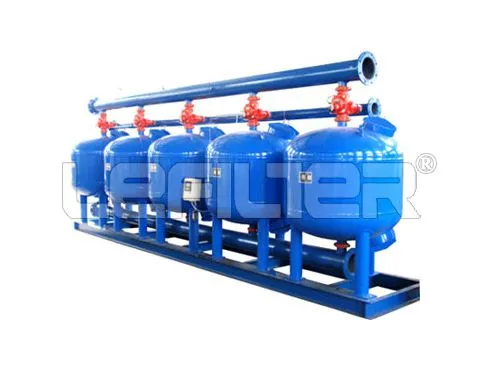 Aquaculture Recirculating System Sand Filter Tank for Shallow Layer By-pass Filtration