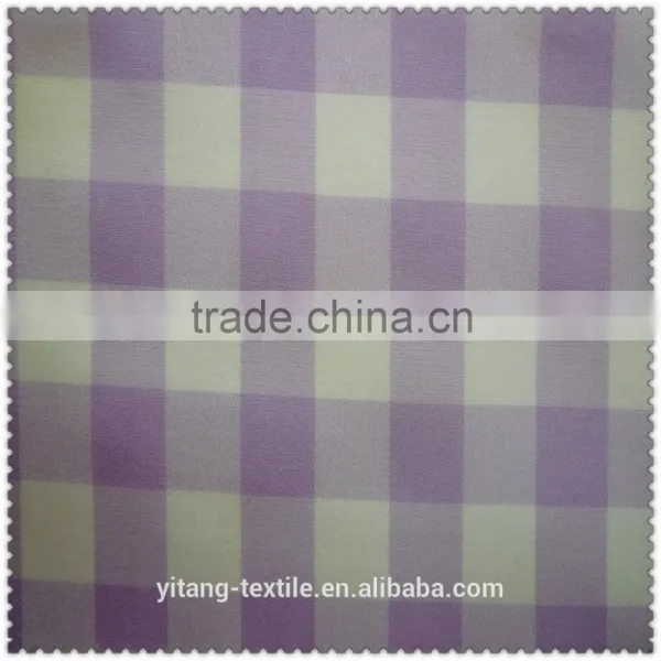 Plaid Fabric for School Uniforms