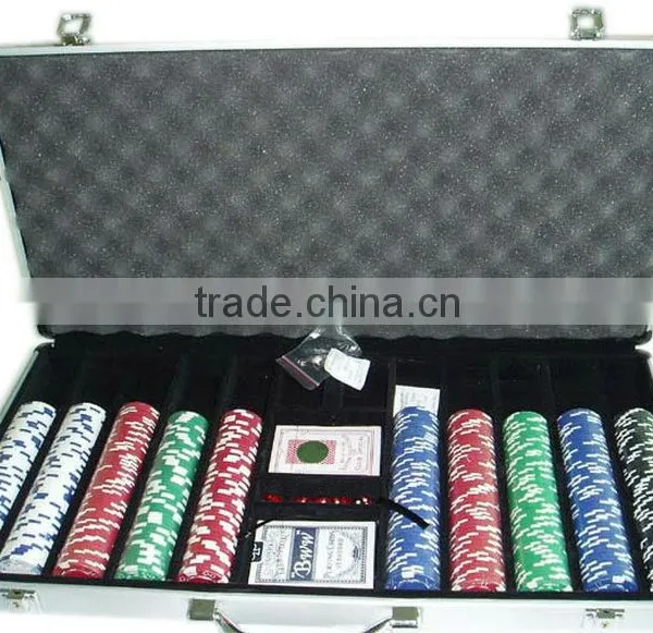 New Arrival! 1000pcs Poker Chip Case,aluminum Poker Set in Metal Case,trolley Poker Case Quality Choice photo-3
