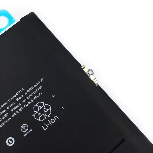 Tablet Battery For IPad 5 Air For IPad5 A1474 A1475 A1476 A1484 A1822 A1823 A1893 A1954 8827mAh photo-3
