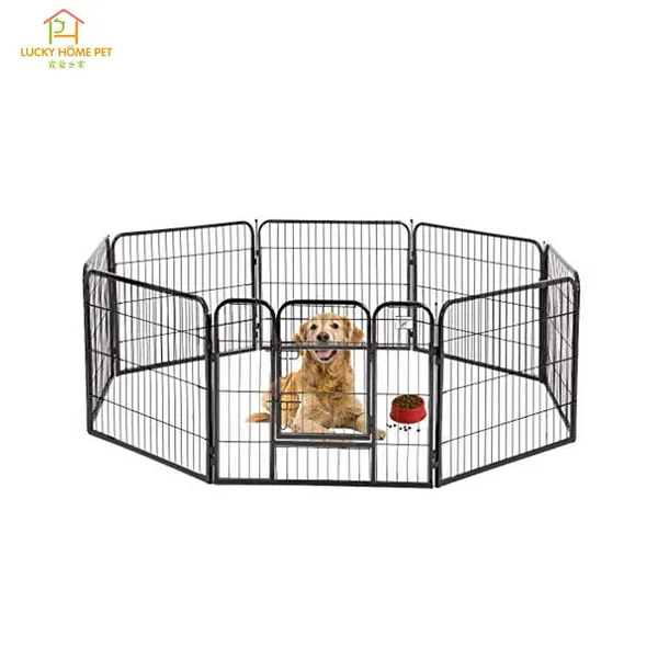 Heavy Duty Pet Playpen Foldable Dog Playpen,Expandable Heavy Duty 8 Side Pet Playpen Indoor Dog Pen