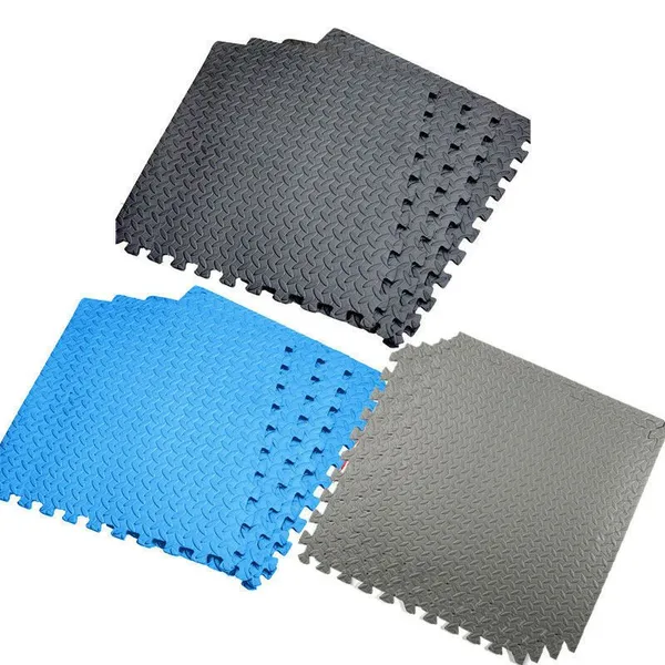 1cm 1.2cm 2cm Thick High Density EVA Soft Anti-Fatigue Exercise Tile Mat Multipurpose Exercise Floor Mat With EVA Foam Cushion for Workouts
