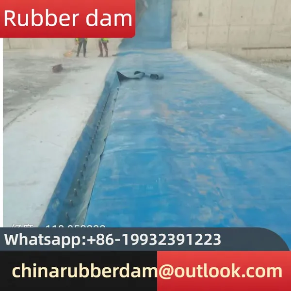 Small River Water Storage Landscape Inflatable Rubber Dam, River Blocking Dam, Embankment Inflatable Dam, Flood Control Dam, Inflatable Rubber Dam photo-5