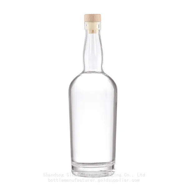 500ml 700ml 750ml Tequila Patron Liquor Spirit Alcohol Bottle Gold Supplier SinoBottles Packaging